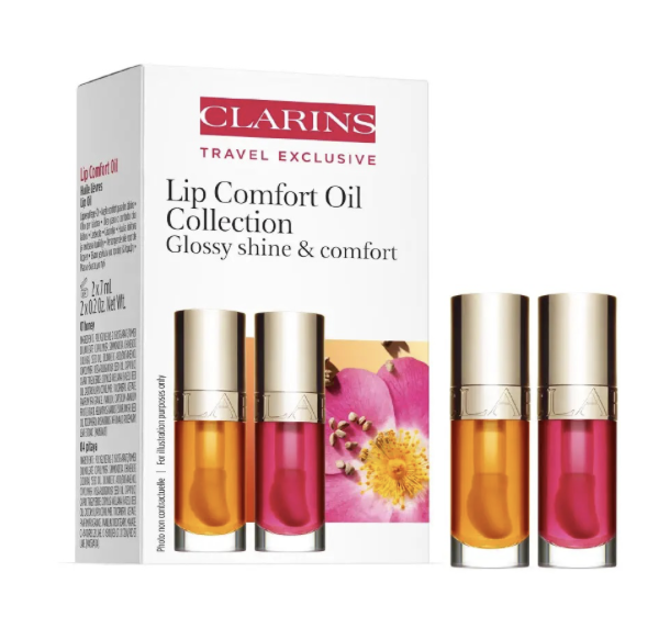 Clarins Lip Comfort Oil Lip Gloss Set kapak resmi